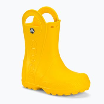 Crocs Handle Rain Boot Kinder gelb