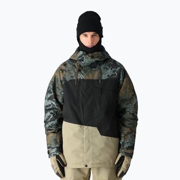 Snowboardjacke Herren 686 Geo cypress green hemisphere colorblock