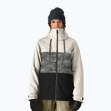 Snowboardjacke Damen 686 Athena Insulated limestone colourblock