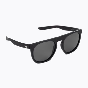 Nike Flatspot P mattschwarz/silbergrau Sonnenbrille mit polarisierten Gläsern