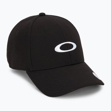 Herren Oakley Golf Ellipse Jet schwarz Baseballkappe
