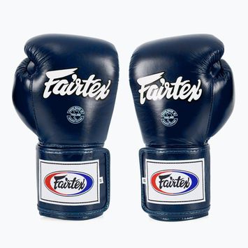 Boxhandschuhe Fairtex Super SPaarring - Locked Thumb blue