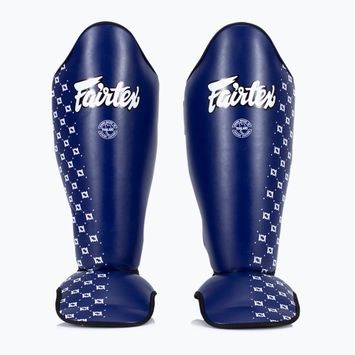 Fairtex Wettbewerb Schienbeinschoner blau