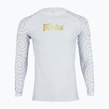 Rashguard Longsleeve Herren Fairtex Hanuman Pro white