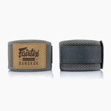 Boxbandagen Fairtex Elastic Handwraps 455 cm gray