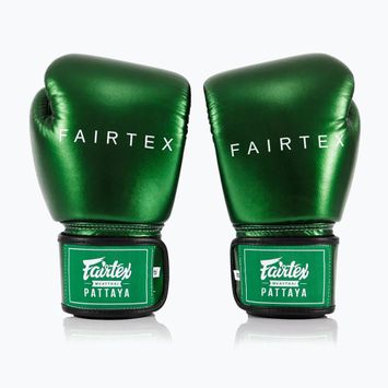 Boxhandschuhe Fairtex Metallic Boxing green