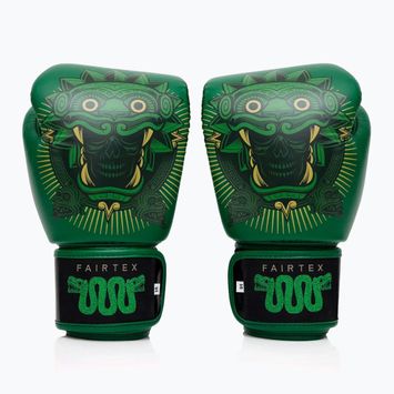 Fairtex X Tom Atencio Boxen Auferstehung grün Boxhandschuhe