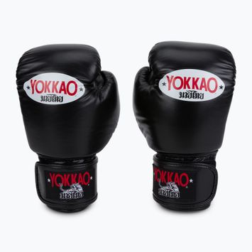 Boxhandschuhe YOKKAO Matrix schwarz BYGL-X-1