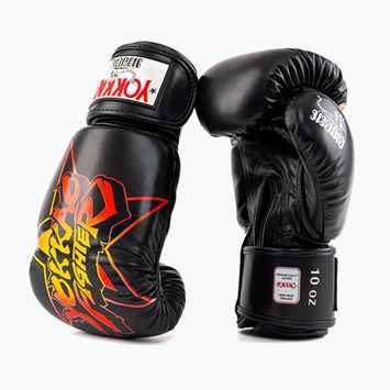 YOKKAO Fighter KO Herren Boxhandschuhe schwarz