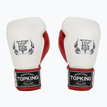 Top King Boxing Reborn Boxhandschuhe weiß/rot