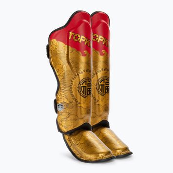 Top King Happiness Chinesische rote Schienbein- und Fußschützer