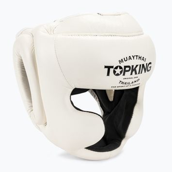 Boxhelm Top King Full Coverage weiß