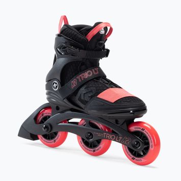 Damen Rollschuhe K2 Trio LT 100 schwarz 30F0128.1.1.065