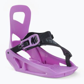 K2 Lil Kat Kinder Snowboardbindungen lila 11F1017/12