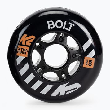 K2 Urban Bolt 80mm/90A Rollerblade Rollen 4 Stück schwarz 30F3014/11