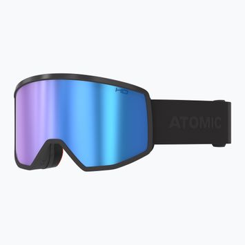 Atomic Four HD alle schwarz/blau hd Skibrille