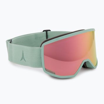 Skibrille Atomic Four HD pistachio/pink copper hd