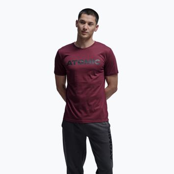 Shirt Herren Atomic Alps maroon