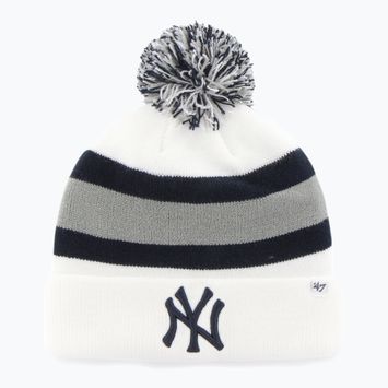 Wintermütze 47 Brand MLB New York Yankees Breakaway white
