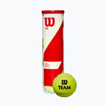 Wilson Team Practice Tennisbälle 4 Stück gelb WRT111900