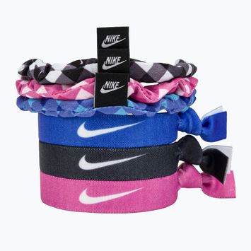 Nike Gemischte Haarbänder 6 Pk mit Etui farbige Haargummis 6 Stk. N1003666-029