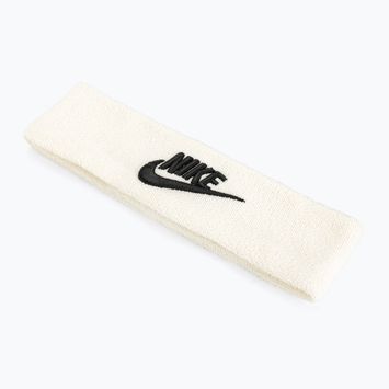 Nike Klassisches Stirnband Breite Frottee weiß N1008665-101