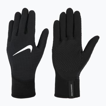 Herren Nike Therma-Fit Pacer Sphere Midweight RG Laufhandschuhe schwarz/schwarz/silber