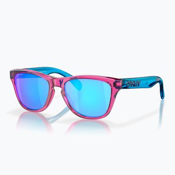 Oakley Frogskins XXS acid pink/prizm sapphire Kindersonnenbrille