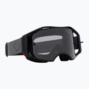 Fahrradbrille Oakley Airbrake MTB carbon fiber/light grey