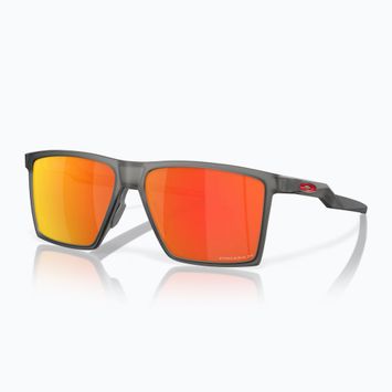 Oakley Futurity satin grey smoke/prizm ruby polarisierte Sonnenbrille