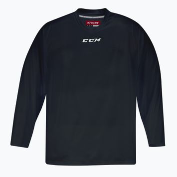 Kinder-Hockey-Langarmshirt CCM 5000 JR schwarz