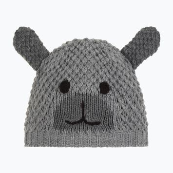 Wintermütze Kinder Eisbar Grizzly graumele/anthracite