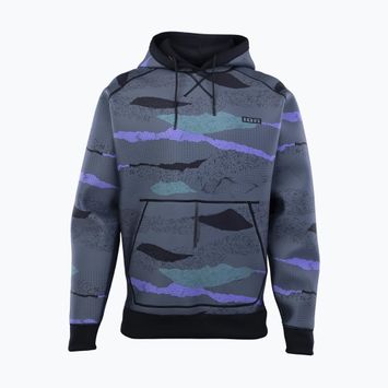 Neopren Sweatshirt Hoodie Herren ION Hoody Neo black/dark collage