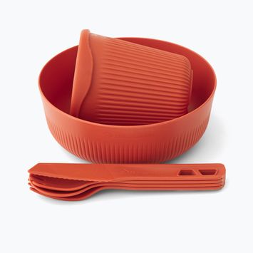 Campinggeschirr Set Sea to Summit Passage Dinnerware spicy orange