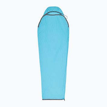 Schlafsack Einlage Sea to Summit Breeze Sleeping Bag Liner Mummy compact blue atoll/beluga