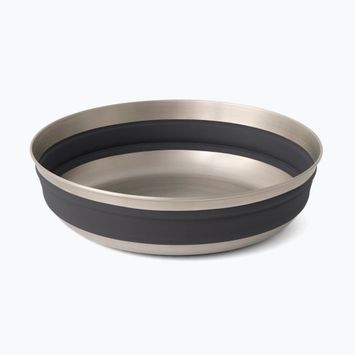 Schüssel Sea to Summit Detour Stainless Steel Collapsible 915 ml beluga grey