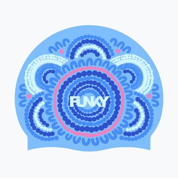 Badekappe Funky Silicone bundjalung blau