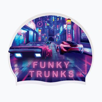 Badekappe Funky Trunks Silikon cyber city