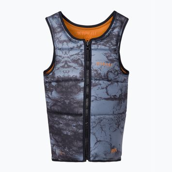 Jetpilot Rival Reversible Fe Neo grau-orange Sicherheitsweste 2301004