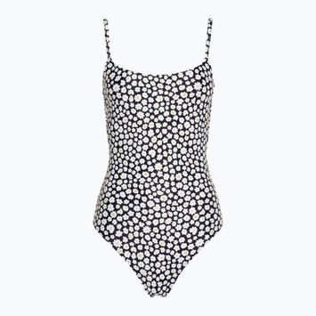 Hurley Daisy Fields Damen Singlet Ein Stück Badeanzug Schwarz