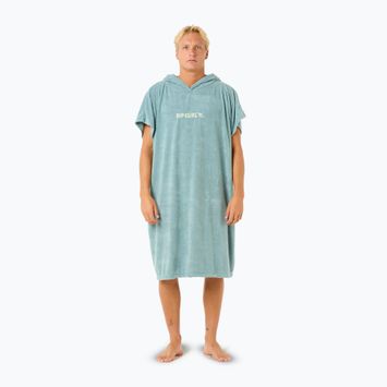 Herren Rip Curl Brand Hooded blaue Lagune Poncho