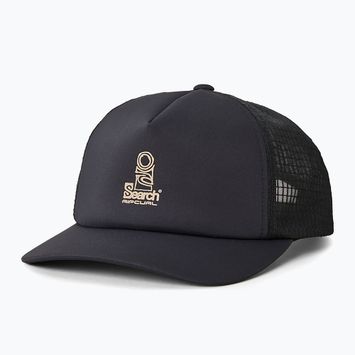 Herren Rip Curl Vaporcool Suche Trucker Baseballkappe schwarz