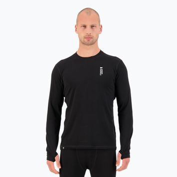 Thermoactives Longsleeve Herren Mons Royale Cascade Merino Base Layer black