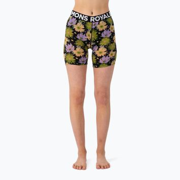 Radsport Boxershorts Damen Mons Royale Low Pro Merino Aircon Bike Short alpine bloom