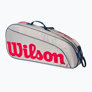 Wilson Junior 3er Pack Tennistasche für Kinder grau WR8023901001