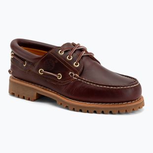 Herren Schuhe Timberland Authentics 3 Eye Classic burgundy