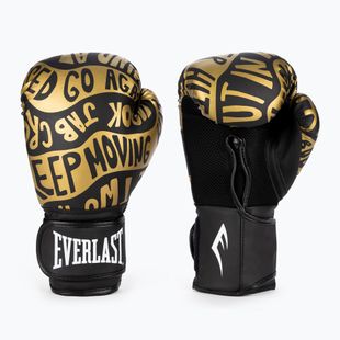 Everlast Spark schwarz/gold Boxhandschuhe EV2150 BLK/GLD