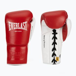 Boxhandschuhe Everlast Powerlock OG Pro Fight red/white