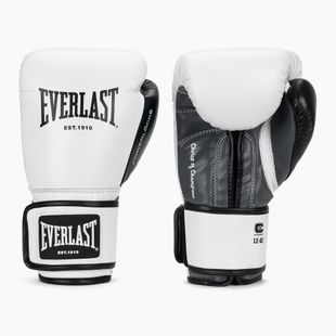 Boxhandschuhe Everlast Powerlock OG H&L Leather Advanced Training white/black