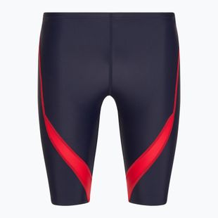 Herrenschwimmanzug TYR Alliance Splice navy/rot